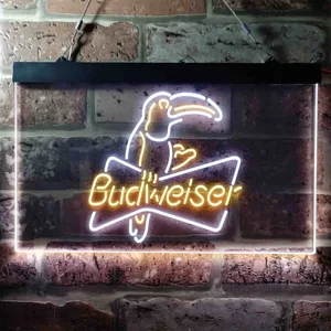 Budweiser Parrot Neon-Like LED Sign