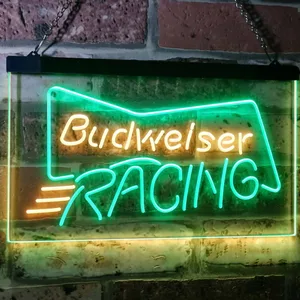 Budweiser Racing Neon-Like LED Sign