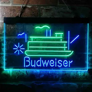 Budweiser Riverboat Neon-Like LED Sign
