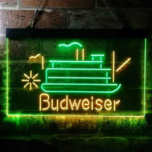 Budweiser Riverboat Neon-Like LED Sign