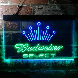 Budweiser Select Crown Neon-Like LED Sign