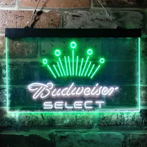 Budweiser Select Crown Neon-Like LED Sign