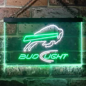 Buffalo Bills Bud Light Neon-Like LED Sign