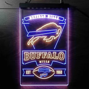 Buffalo Bills EST 1960 Neon-Like LED Sign