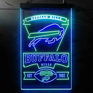 Buffalo Bills EST 1960 Neon-Like LED Sign