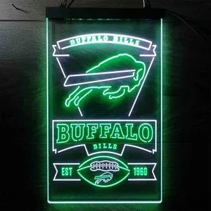 Buffalo Bills EST 1960 Neon-Like LED Sign