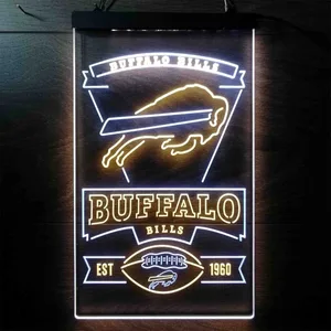 Buffalo Bills EST 1960 Neon-Like LED Sign