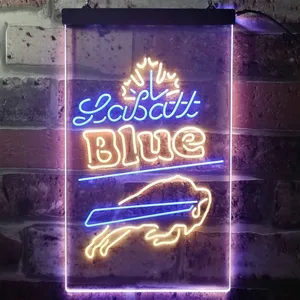 Buffalo Bills LaBatt Blue Neon-Like LED Sign