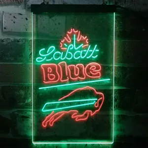 Buffalo Bills LaBatt Blue Neon-Like LED Sign