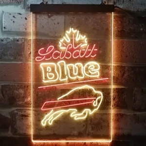 Buffalo Bills LaBatt Blue Neon-Like LED Sign