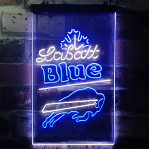 Buffalo Bills LaBatt Blue Neon-Like LED Sign
