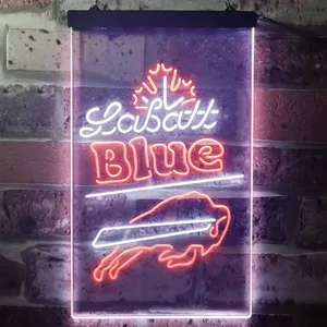 Buffalo Bills LaBatt Blue Neon-Like LED Sign