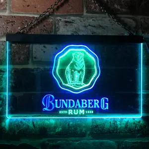Bundaberg Bear Logo Neon-Like LED Sign