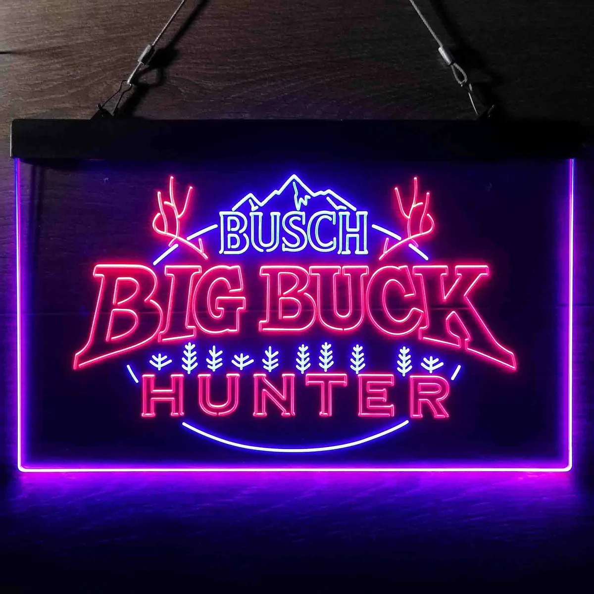 Busch Big Buck Hunter Neon-Like LED Sign