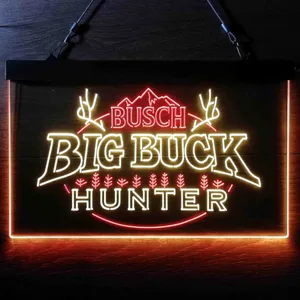Busch Big Buck Hunter Neon-Like LED Sign