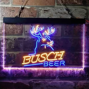 Busch Deer 2 Neon-Like LED Sign