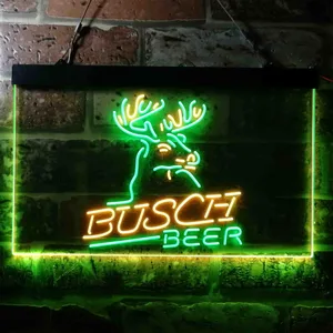 Busch Deer 2 Neon-Like LED Sign