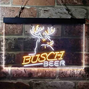 Busch Deer 2 Neon-Like LED Sign