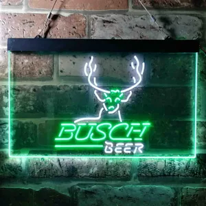 Busch Deer 3 Neon-Like LED Sign