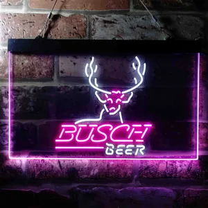 Busch Deer 3 Neon-Like LED Sign