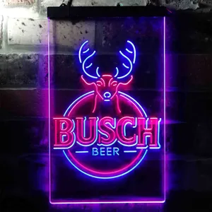 Busch Deer Neon-Like LED Sign