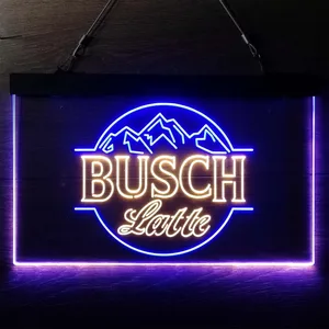 Busch Latte Neon-Like LED Sign