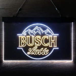Busch Latte Neon-Like LED Sign
