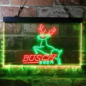 Busch Leaping Deer Neon-Like LED Sign