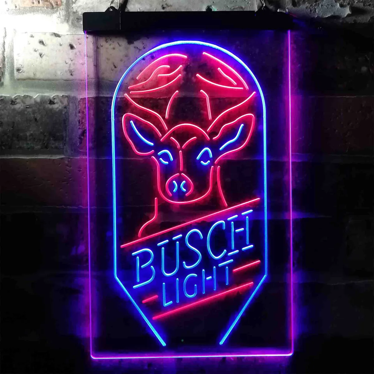 Busch Light Deer 2 Neon-Like LED Sign