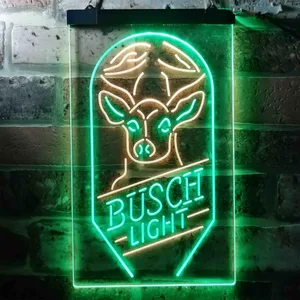 Busch Light Deer 2 Neon-Like LED Sign