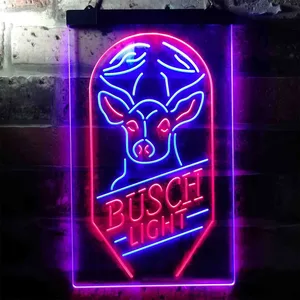 Busch Light Deer 2 Neon-Like LED Sign