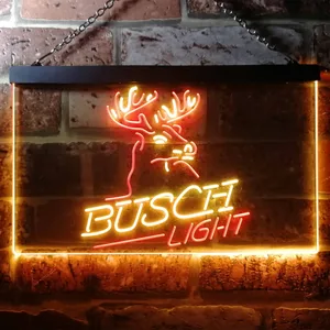 Busch Light Deer Neon-Like LED Sign