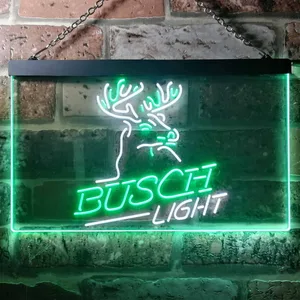 Busch Light Deer Neon-Like LED Sign