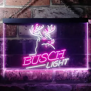 Busch Light Deer Neon-Like LED Sign