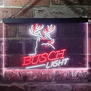 Busch Light Deer Neon-Like LED Sign