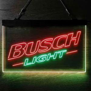 Busch Light Logo Plain Neon-Like LED Sign