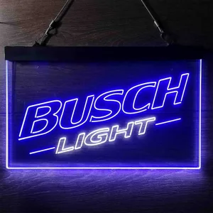 Busch Light Logo Plain Neon-Like LED Sign