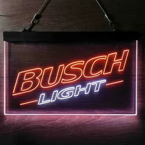 Busch Light Logo Plain Neon-Like LED Sign