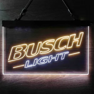 Busch Light Logo Plain Neon-Like LED Sign