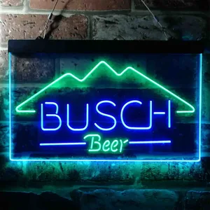 Busch Mountain 2 Neon-Like LED Sign
