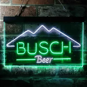 Busch Mountain 2 Neon-Like LED Sign