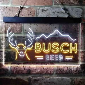 Busch Mountain Deer Neon-Like LED Sign
