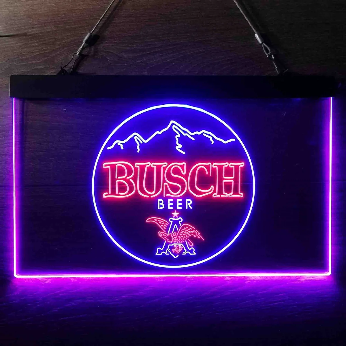 Busch Mountain Neon-Like LED Sign