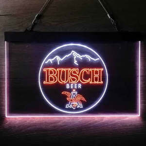 Busch Mountain Neon-Like LED Sign