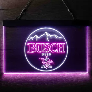 Busch Mountain Neon-Like LED Sign