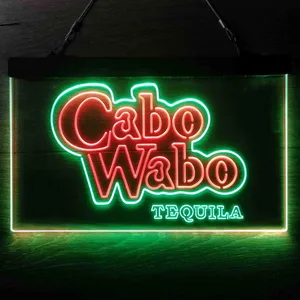 Cabo Wabo Tequila Neon-Like LED Sign