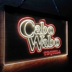 Cabo Wabo Tequila Neon-Like LED Sign