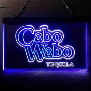 Cabo Wabo Tequila Neon-Like LED Sign