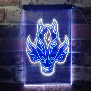 Calgary Flames Alternate Logo Neon-Like LED Sign