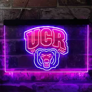 California Riverside Highlanders Logo Neon-Like LED Sign